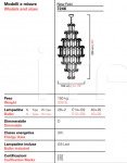 Потолочный светильник New Felci Barovier&Toso