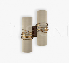 Итальянские Свет - Настенный светильник TOURBILLION DOUBLE WALL LIGHT WL58-2 фабрика Bella Figura