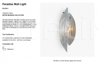 Настенный светильник PARADISE WALL LIGHT WL430-2 Bella Figura