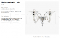 Настенный светильник MICHELANGELO WALL LIGHT WL502 Bella Figura