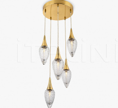 Итальянские Свет - Подвесной светильник LAVALIER PENDANT CLUSTER CL378-5 Итальянские Свет - Подвесной светильник LAVALIER PENDANT CLUSTER CL378-5 фабрика Bella Figura