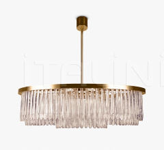 Итальянские Свет - Люстра TRIPLE DRUM DROPLET CHANDELIER CL463-3T Итальянские Свет - Люстра TRIPLE DRUM DROPLET CHANDELIER CL463-3T фабрика Bella Figura
