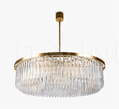 Итальянские Свет - Люстра TRIPLE DRUM DROPLET CHANDELIER CL463-3T Итальянские Свет - Люстра TRIPLE DRUM DROPLET CHANDELIER CL463-3T фабрика Bella Figura