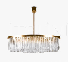 Итальянские Свет - Люстра TRIPLE DRUM DROPLET CHANDELIER CL463-3T Итальянские Свет - Люстра TRIPLE DRUM DROPLET CHANDELIER CL463-3T фабрика Bella Figura