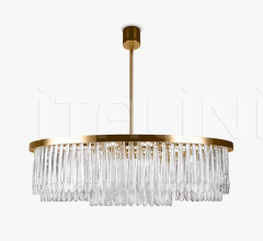 Итальянские Свет - Люстра TRIPLE DRUM DROPLET CHANDELIER CL463-3T Итальянские Свет - Люстра TRIPLE DRUM DROPLET CHANDELIER CL463-3T фабрика Bella Figura