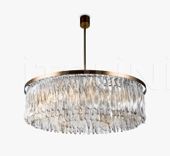 Итальянские Свет - Люстра TRIPLE DRUM DROPLET CHANDELIER CL463-3T Итальянские Свет - Люстра TRIPLE DRUM DROPLET CHANDELIER CL463-3T фабрика Bella Figura