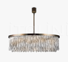 Итальянские Свет - Люстра TRIPLE DRUM DROPLET CHANDELIER CL463-3T Итальянские Свет - Люстра TRIPLE DRUM DROPLET CHANDELIER CL463-3T фабрика Bella Figura