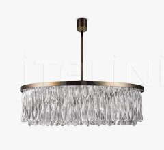 Итальянские Свет - Люстра TRIPLE DRUM DROPLET CHANDELIER CL463-3T Итальянские Свет - Люстра TRIPLE DRUM DROPLET CHANDELIER CL463-3T фабрика Bella Figura