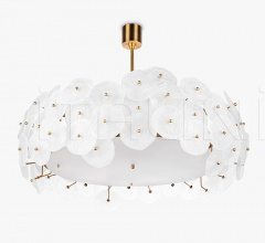 Итальянские Свет - Люстра RUFFLE CHANDELIER CL207-SM Итальянские Свет - Люстра RUFFLE CHANDELIER CL207-SM фабрика Bella Figura