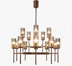 Итальянские Свет - Люстра ZEUS ORBIT CHANDELIER CL628-10+5 фабрика Bella Figura