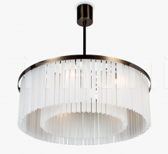 Итальянские Свет - Люстра LARGE DOUBLE DRUM CHANDELIER CL443-LA фабрика Bella Figura