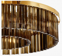 Итальянские Свет - Люстра SMALL DOUBLE DRUM CHANDELIER CL443-SM фабрика Bella Figura