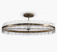 Итальянские Свет - Люстра BOND STREET OVAL CHANDELIER CL122-OVAL-200 фабрика Bella Figura