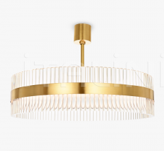 Итальянские Свет - Люстра CURZON STREET DRUM CHANDELIER CL121 фабрика Bella Figura