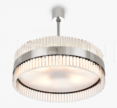 Итальянские Свет - Люстра CURZON STREET DRUM CHANDELIER CL121 фабрика Bella Figura