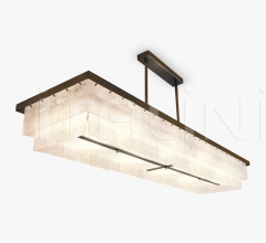 Итальянские Свет - Люстра SAVILE ROW RECTANGULAR CHANDELIER CL125-RECT фабрика Bella Figura