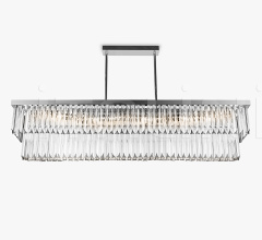 Итальянские Свет - Люстра RECTANGULAR TWO TIER CHANDELIER CL438 фабрика Bella Figura