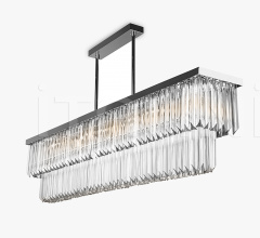 Итальянские Свет - Люстра RECTANGULAR TWO TIER CHANDELIER CL438 фабрика Bella Figura
