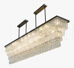 Итальянские Свет - Люстра VILLANOVA 2 RECTANGULAR CHANDELIER CL456-RECT-200 фабрика Bella Figura
