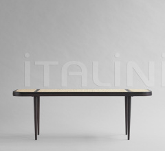 Скамья Hako Bench - Burned Black фабрика 101 Copenhagen