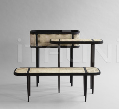 Скамья Hako Bench - Burned Black фабрика 101 Copenhagen