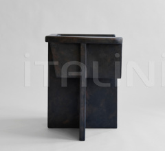 Стул с подлокотниками Brutus Dining Chair - Coffee фабрика 101 Copenhagen