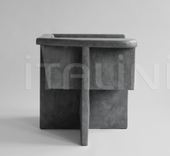 Кресло Brutus Lounge Chair - Dark Grey фабрика 101 Copenhagen