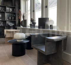 Кресло Brutus Lounge Chair - Dark Grey фабрика 101 Copenhagen