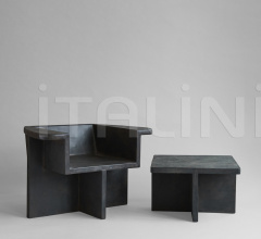 Кресло Brutus Lounge Chair - Coffee фабрика 101 Copenhagen