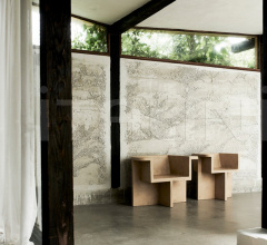 Кресло Brutus Lounge Chair - Sand фабрика 101 Copenhagen