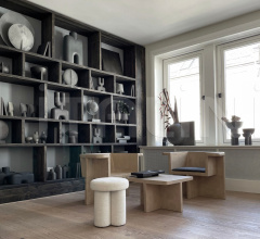 Кресло Brutus Lounge Chair - Sand фабрика 101 Copenhagen