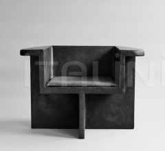 Подушка Brutus Lounge Cushion - Charcoal фабрика 101 Copenhagen