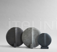 Ваза Guggenheim Vase, Big - Dark Grey фабрика 101 Copenhagen