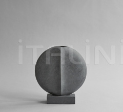 Ваза Guggenheim Vase, Mini - Dark Grey фабрика 101 Copenhagen