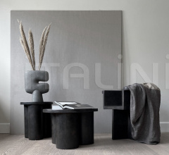 Ваза Tribal Vase, Big - Dark Grey фабрика 101 Copenhagen