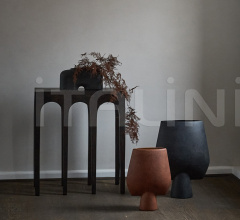 Ваза Sphere Vase Square, Big - Terracotta фабрика 101 Copenhagen