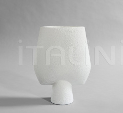Ваза Sphere Vase Square, Big - Bubble White фабрика 101 Copenhagen