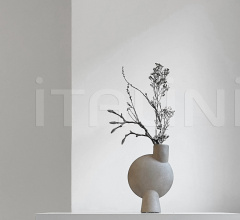 Ваза Sphere Vase Bubl, Medio - Taupe фабрика 101 Copenhagen