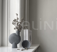 Ваза Sphere Vase Bubl, Medio - Light Grey фабрика 101 Copenhagen