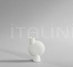 Ваза Sphere Vase Bubl, Medio - Bubble White фабрика 101 Copenhagen