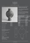 Ваза Sphere Vase Bubl, Hexa - Dark Grey 101 Copenhagen