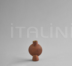 Ваза Sphere Vase Bubl, Mini - Terracotta фабрика 101 Copenhagen