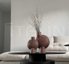 Ваза Sphere Vase Bubl, Mini - Terracotta фабрика 101 Copenhagen