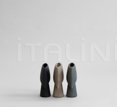 Ваза Sphere Vase Triangle, Mini - Taupe фабрика 101 Copenhagen