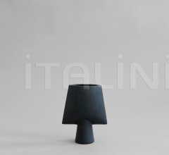 Итальянские Предметы интерьера - Ваза Sphere Vase Square, Mini - Black Итальянские Предметы интерьера - Ваза Sphere Vase Square, Mini - Black фабрика 101 Copenhagen