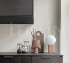 Итальянские Предметы интерьера - Ваза Sphere Vase Square, Mini - Terracotta Итальянские Предметы интерьера - Ваза Sphere Vase Square, Mini - Terracotta фабрика 101 Copenhagen