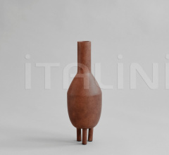 Итальянские Предметы интерьера - Ваза Duck Vase, Slim - Terracotta Итальянские Предметы интерьера - Ваза Duck Vase, Slim - Terracotta фабрика 101 Copenhagen