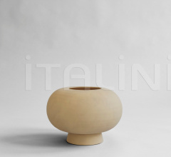 Итальянские Предметы интерьера - Ваза Kabin Vase, Fat - Sand Итальянские Предметы интерьера - Ваза Kabin Vase, Fat - Sand фабрика 101 Copenhagen