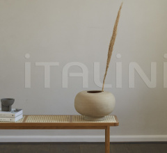 Итальянские Предметы интерьера - Ваза Kabin Vase, Fat - Sand Итальянские Предметы интерьера - Ваза Kabin Vase, Fat - Sand фабрика 101 Copenhagen