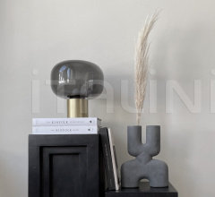 Итальянские Предметы интерьера - Ваза Cobra Double, Mini - Dark Grey Итальянские Предметы интерьера - Ваза Cobra Double, Mini - Dark Grey фабрика 101 Copenhagen